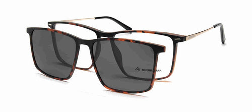 Armação c/ clip sol QUEBRAMAR QM443 Brown