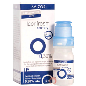 LÁGRIMA ARTIFICIAL AVIZOR 0,30%
