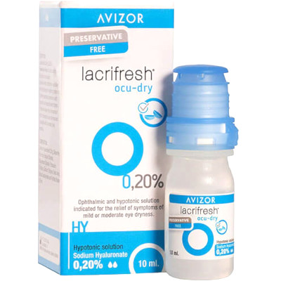 LÁGRIMA ARTIFICIAL AVIZOR 0,20%