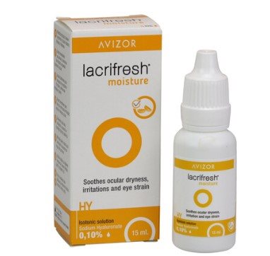 LÁGRIMA ARTIFICIAL AVIZOR 0,10%
